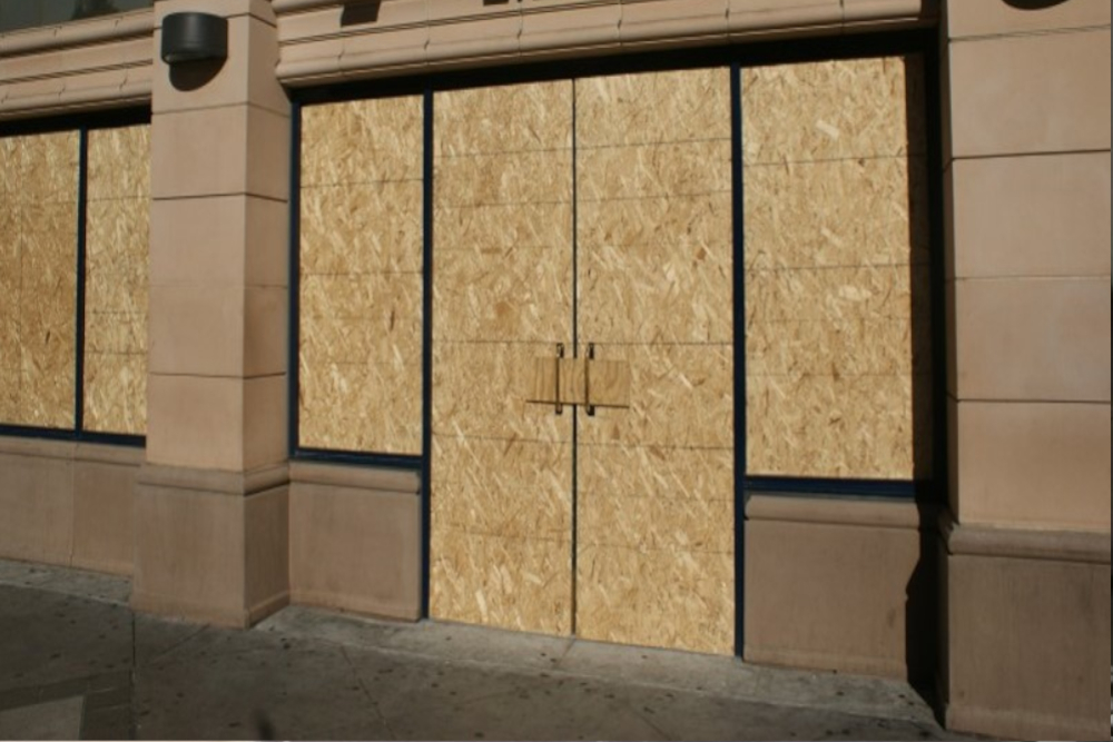 Boarding Up in East Ham, Beckton, E6